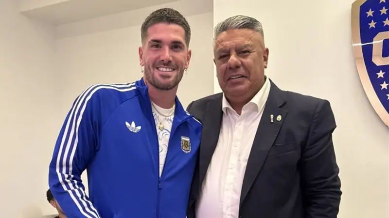 De De Paul le dio el pase a Tapia