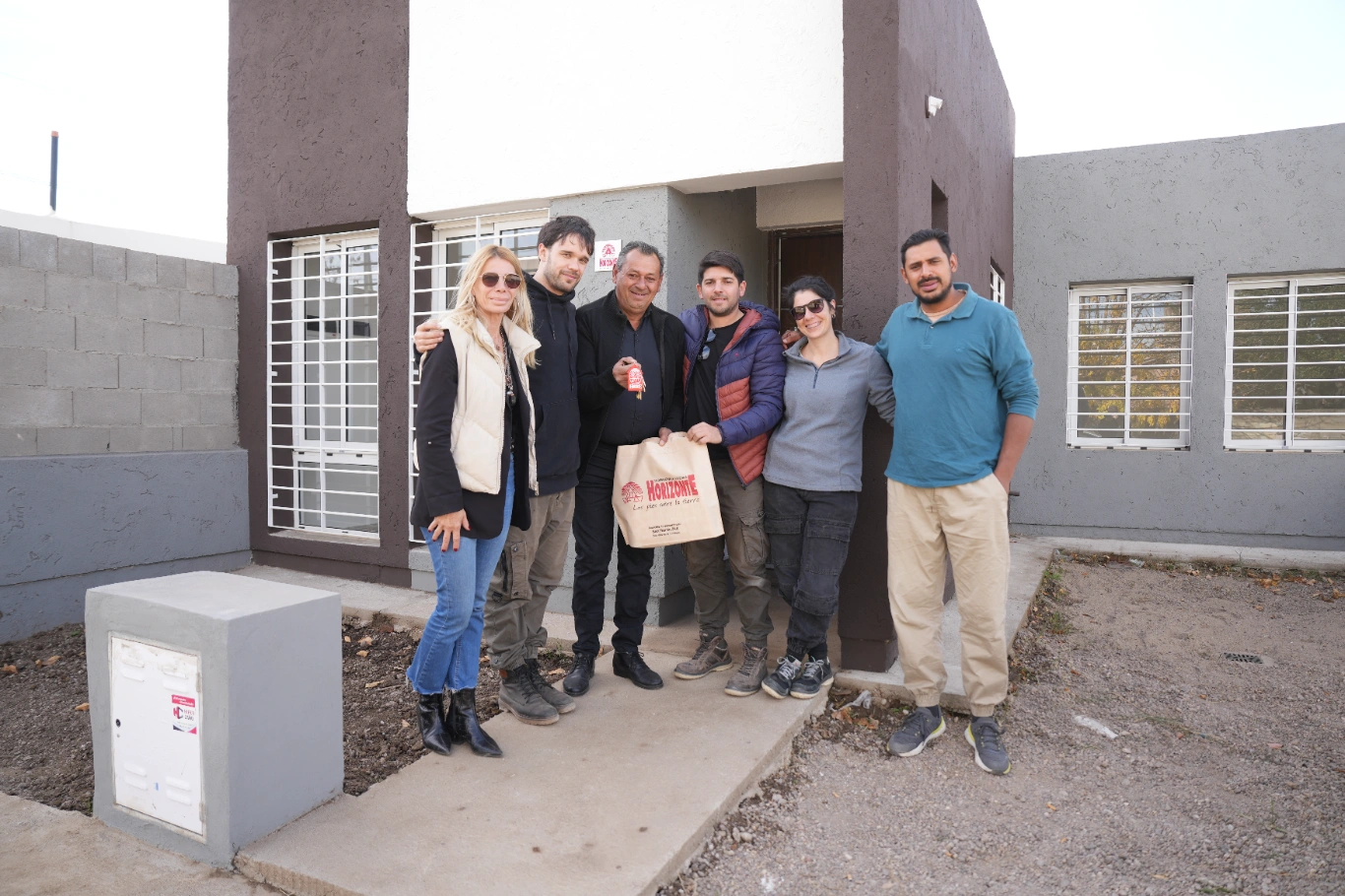 Construyó hogares para otros y hoy cumple el sueño de su casa propia