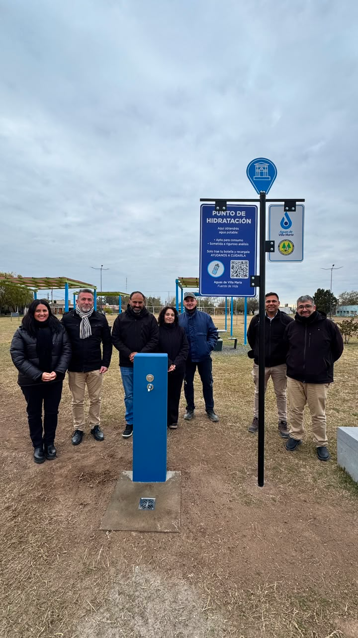 En el Día Internacional de las Cooperativas, Aguas de Villa María amplió el acceso gratuito al agua