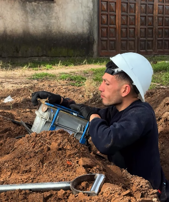 Nueva obra sanitaria para acompañar el crecimiento de barrio Gobato