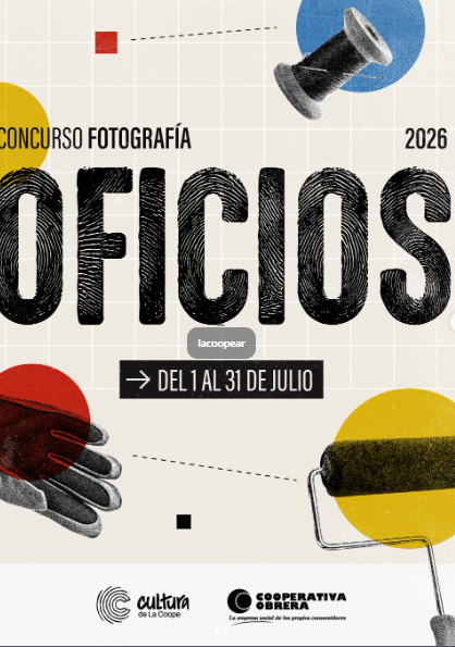 Hasta el 31 de julio: La Coope premiará las mejores imágenes sobre oficios