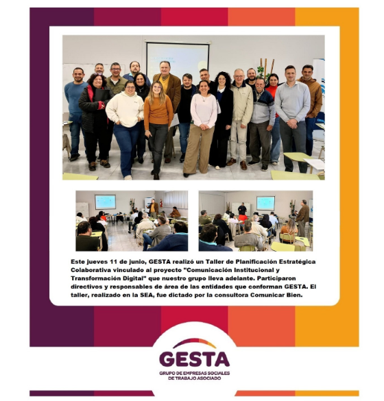 GESTA avanza en la profesionalización de su comunicación institucional