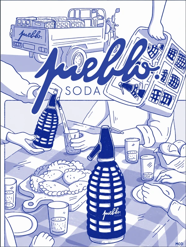 Con vino, con vermut o así nomás: Soda Pueblo, parte de una costumbre argentina