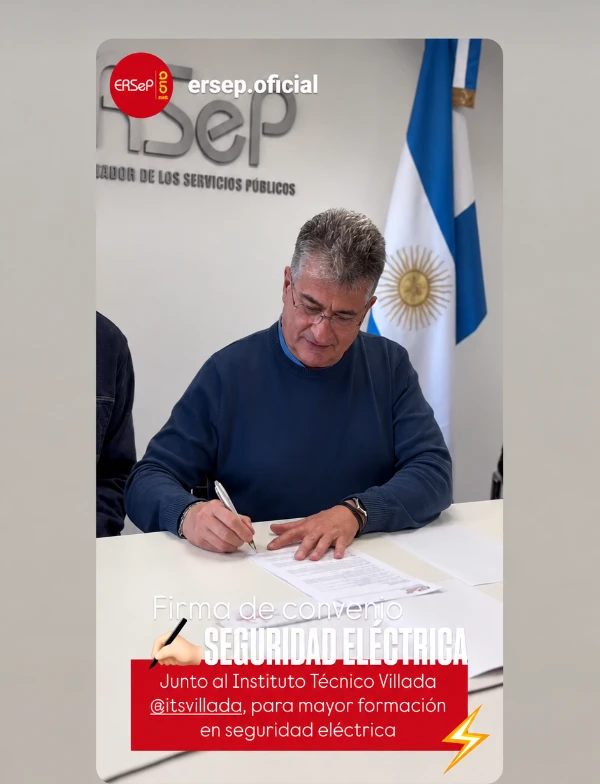 Seguridad eléctrica: un convenio para proteger mejor a los usuarios