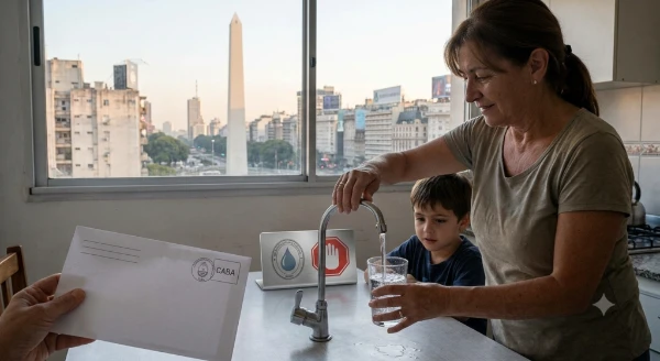 AySA: sigue vigente la cautelar que limita los cortes de agua y cloacas