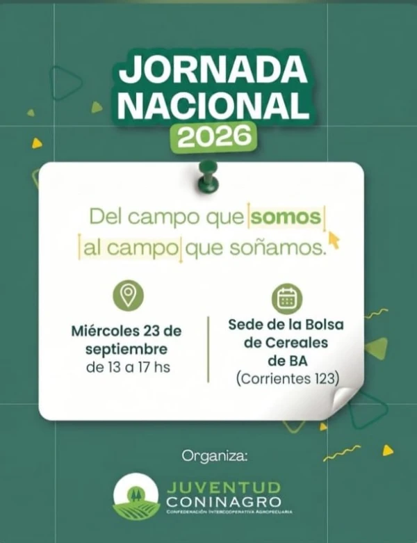 Del campo que somos al que soñamos: la juventud cooperativa prepara su Jornada Nacional