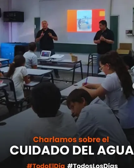 Gas de Monte Maíz se organiza para cuidar el agua y educar a la comunidad